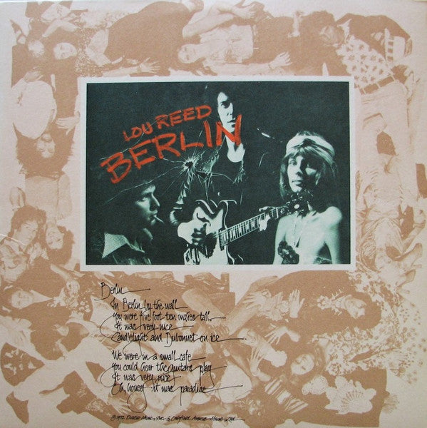 Lou Reed : Berlin (LP, Album, Hol)