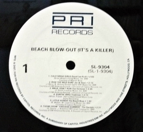 Various : Beach Blow Out (It's A Killer) (LP, Comp)