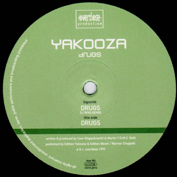 Yakooza : Drugs (12")