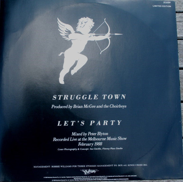 Choirboys : Struggle Town (12", Single, Ltd)