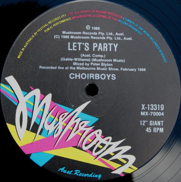 Choirboys : Struggle Town (12", Single, Ltd)