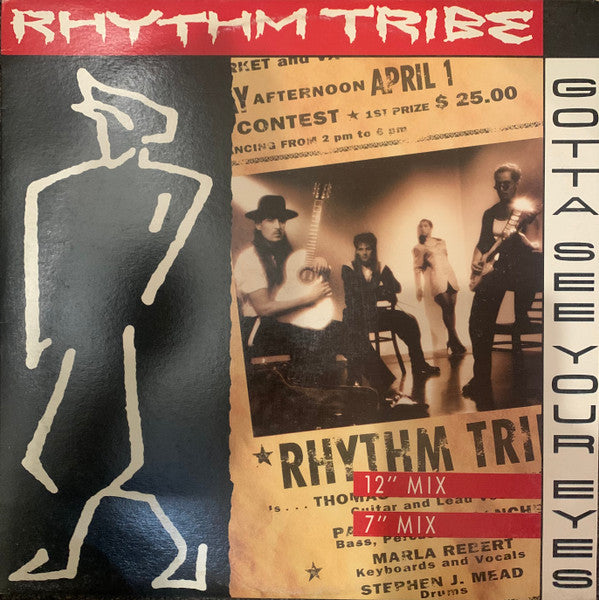 Rhythm Tribe : Gotta See Your Eyes (12", Maxi)