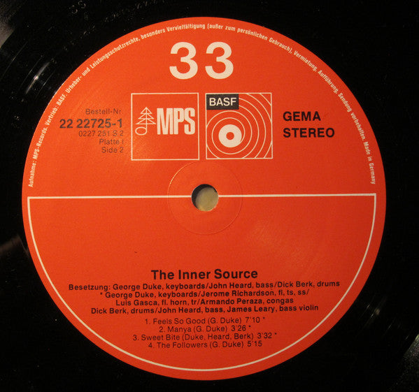 George Duke : The Inner Source (2xLP, Album, RE, Gat)