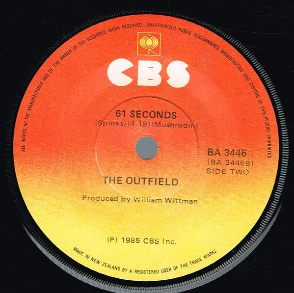 The Outfield : Your Love (7", Single)