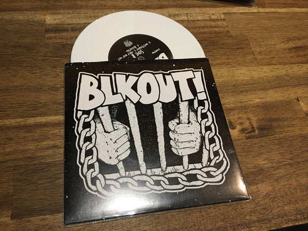 Blkout : Blkout (7", EP, S/Edition, Whi)