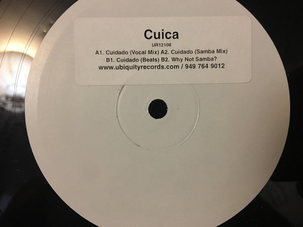 Cuica : Cuidado (12&quot;, Promo, W/Lbl)