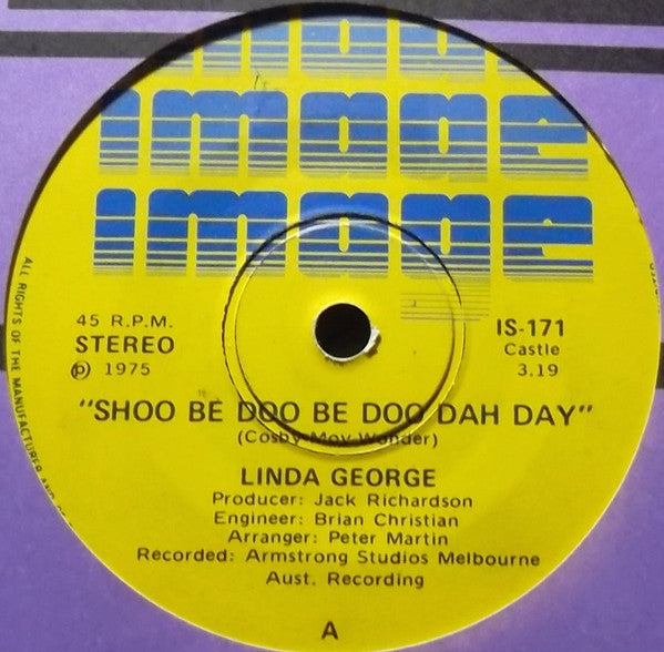 Linda George : Shoo Be Doo Be Doo Dah Day (7&quot;, Single)