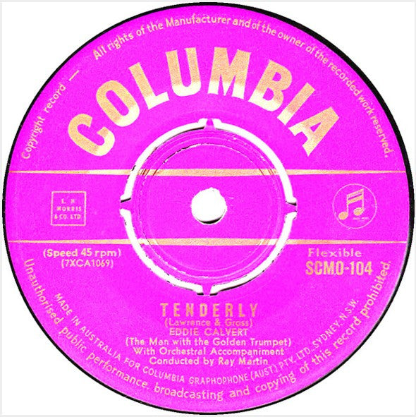 Eddie Calvert : Montparnasse / Tenderly (7")