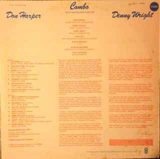 Don Harper (2) And Denny Wright : Combo: Duo, Trio, Quartet, Sextet (LP)