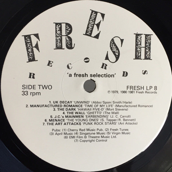 Various : A Fresh Selection (LP, Comp)