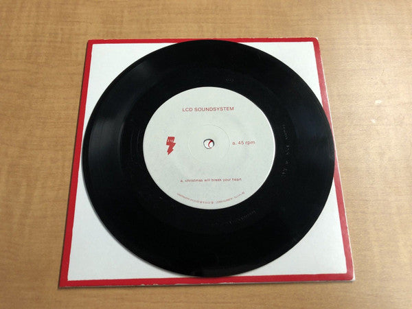 LCD Soundsystem : Christmas Will Break Your Heart (7", S/Sided, Single, Ltd)