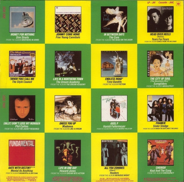 Various : Just Hits '85-'86 (LP, Comp)