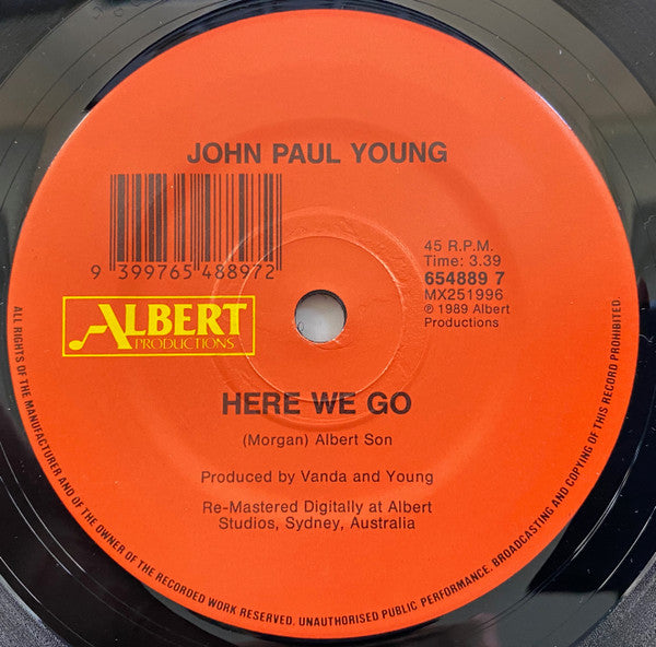 John Paul Young : Don't Sing That Song (7")