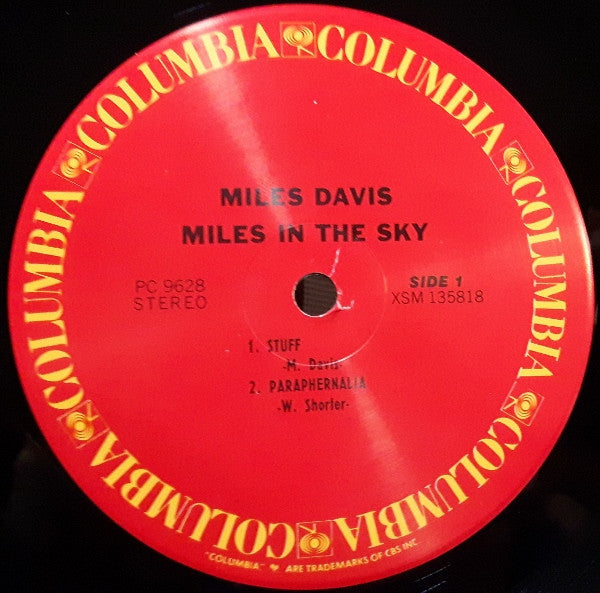 Miles Davis : Miles In The Sky (LP, Album, RE)