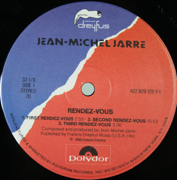 Jean Michel Jarre* : Rendez-Vous (LP, Album, 70)