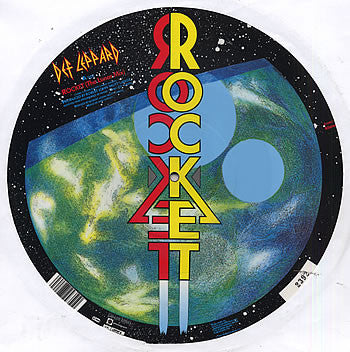 Def Leppard : Rocket (The Lunar Mix) (12", Pic)