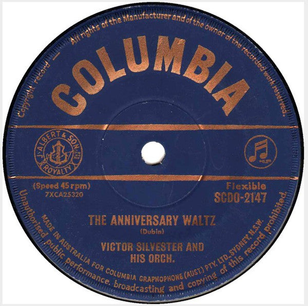 The Victor Silvester Orchestra : Happy Birthday To You (7")