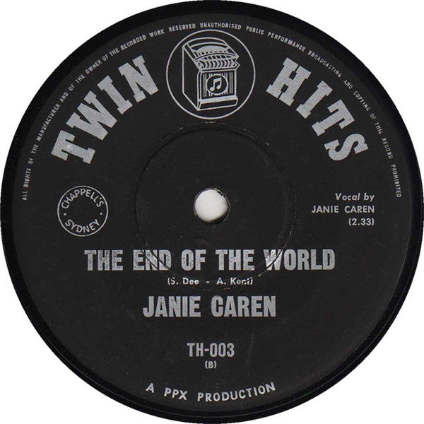 The Trixies / Janie Caren : Mama Didn't Lie / The End Of The World (7", Single)