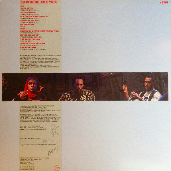 Loose Ends : So Where Are You? (LP, Album)