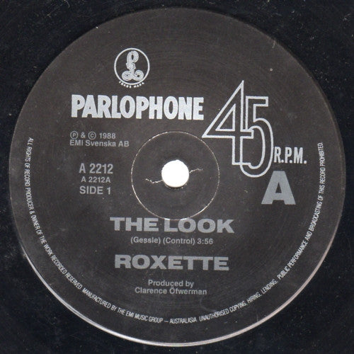 Roxette : The Look (7", Single)
