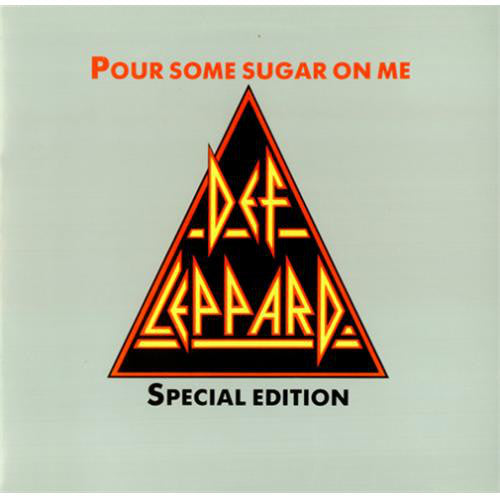 Def Leppard : Pour Some Sugar On Me (5&quot;, Shape, Pic, S/Edition)