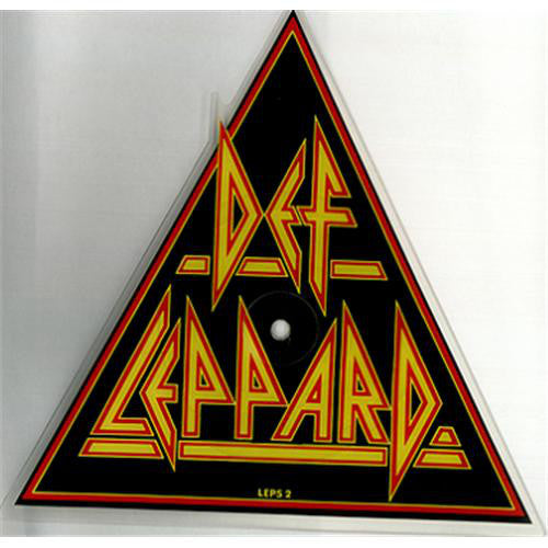 Def Leppard : Pour Some Sugar On Me (5", Shape, Pic, S/Edition)