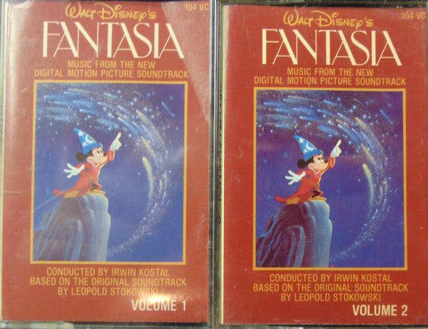 Irwin Kostal : Walt Disney&#39;s Fantasia (2xCass, Album)