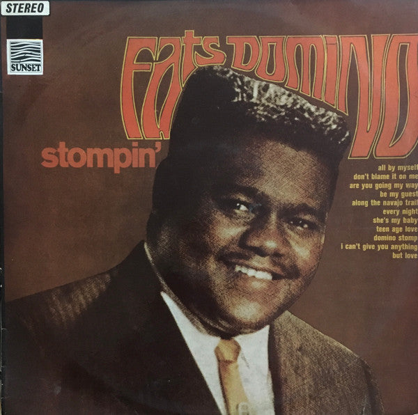 Fats Domino : Stompin&#39; (LP, Comp, RE)