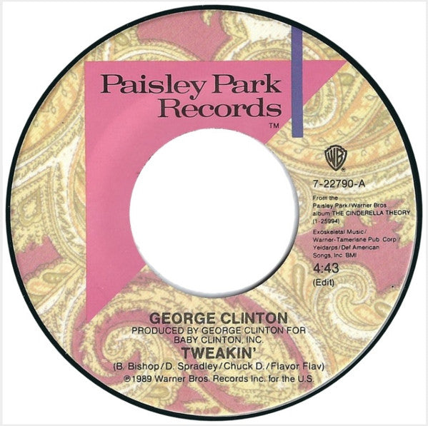 George Clinton : Tweakin&#39; (7&quot;, Single)