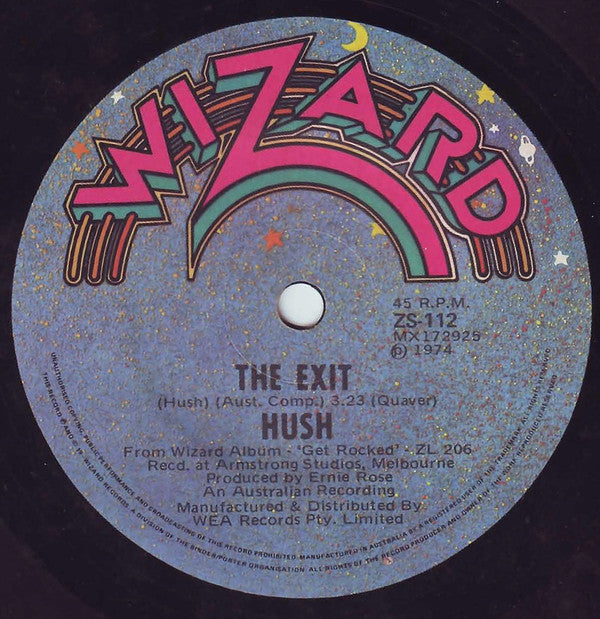 Hush (7) : Walking (7", Single)