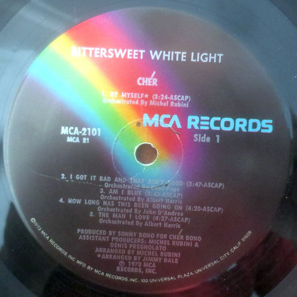 Chér* : Bittersweet White Light (LP, Album, Glo)