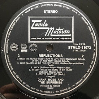 The Supremes : Reflections (LP, Album)
