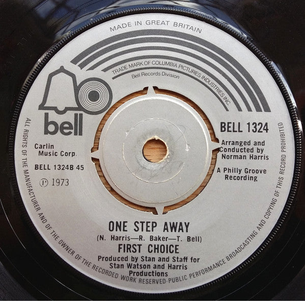 First Choice : Smarty Pants / One Step Away (7", Single)