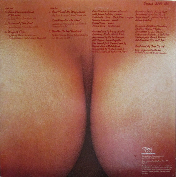 Eric Clapton : E.C. Was Here (LP, Album)