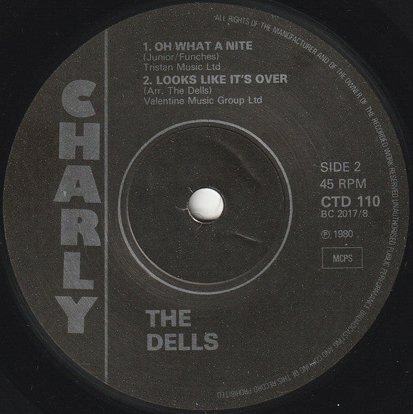 The Dells : Stay In My Corner / Oh What A Nite / Looks Like It's Over (7", Mono)