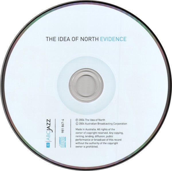 The Idea Of North : Evidence (CD, Album)