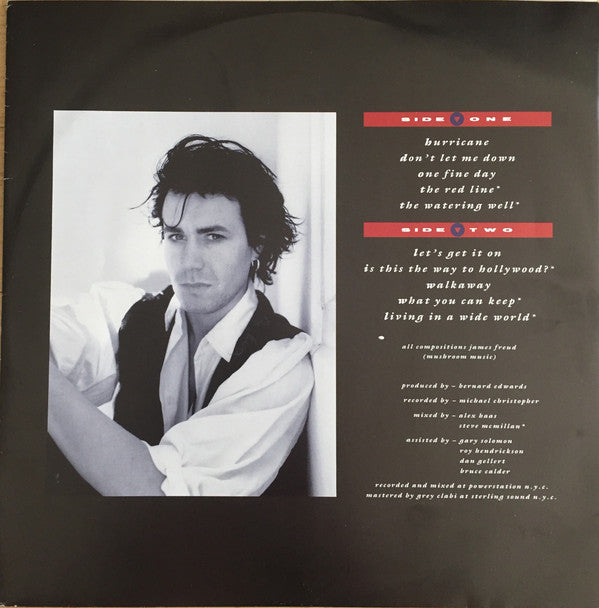 James Freud : Step Into The Heat (LP, Album, Pos)