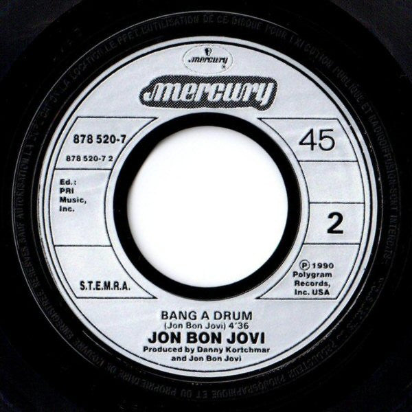 Jon Bon Jovi : Miracle (7", Single)