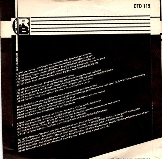Buster Benton : Sweet 94 / Spider In My Stew / Do It In The Rain (7", Comp)