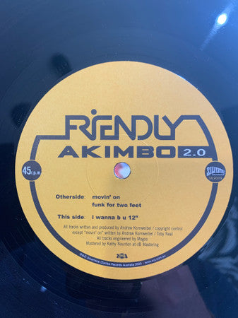 Friendly : Akimbo (12&quot;, Promo, Smplr)