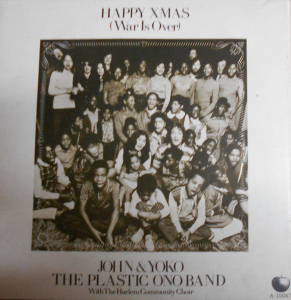 John Lennon &amp; Yoko Ono And The Plastic Ono Band ,With The Harlem Community Choir : Happy Xmas (War Is Over) (7&quot;, Single, Pic)