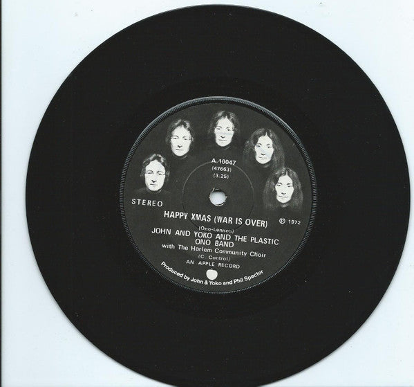 John Lennon & Yoko Ono And The Plastic Ono Band ,With The Harlem Community Choir : Happy Xmas (War Is Over) (7", Single, Pic)