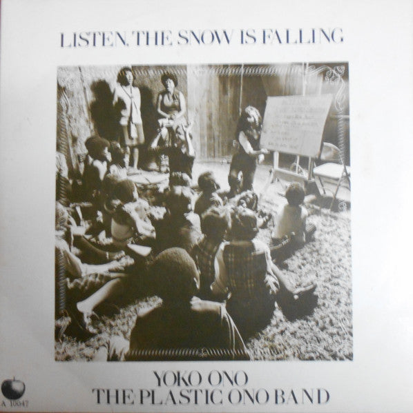 John Lennon & Yoko Ono And The Plastic Ono Band ,With The Harlem Community Choir : Happy Xmas (War Is Over) (7", Single, Pic)