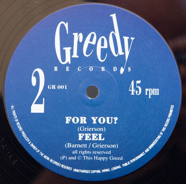 This Happy Greed : fool (12")