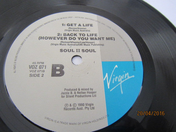 Soul II Soul : A Dreams A Dream (7")