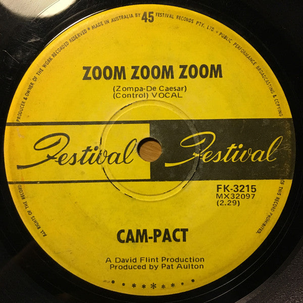 Cam-Pact : Zoom Zoom Zoom (7", Single)