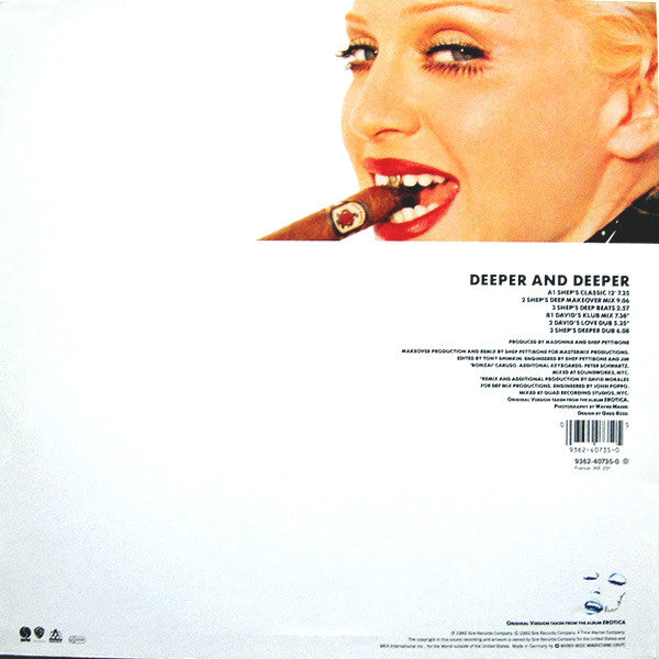 Madonna : Deeper And Deeper (12")