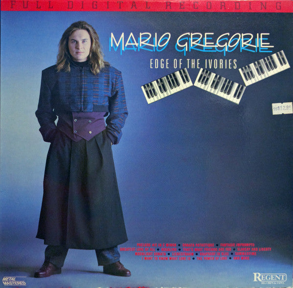 Mario Gregorie : Edge Of The Ivories (LP)