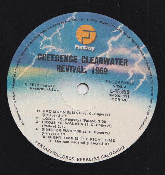 Creedence Clearwater Revival : Creedence Clearwater Revival 1969 (2xLP, Comp, Gat)