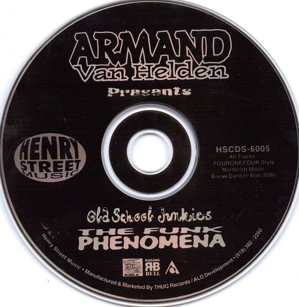 Armand Van Helden Presents Old School Junkies : The Funk Phenomena (CD, Single)